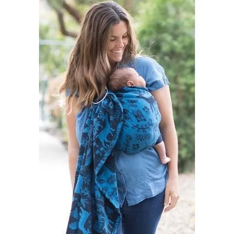 Tula Ring Sling - Woodland Sapphire