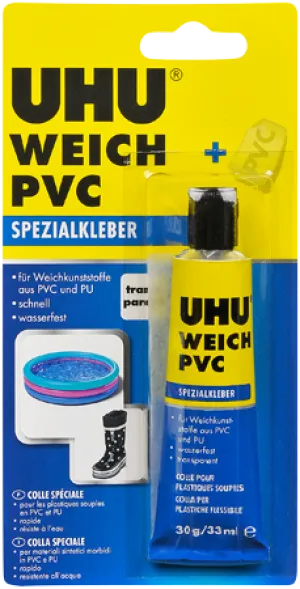 UHU SOFT PVC 30G BL.