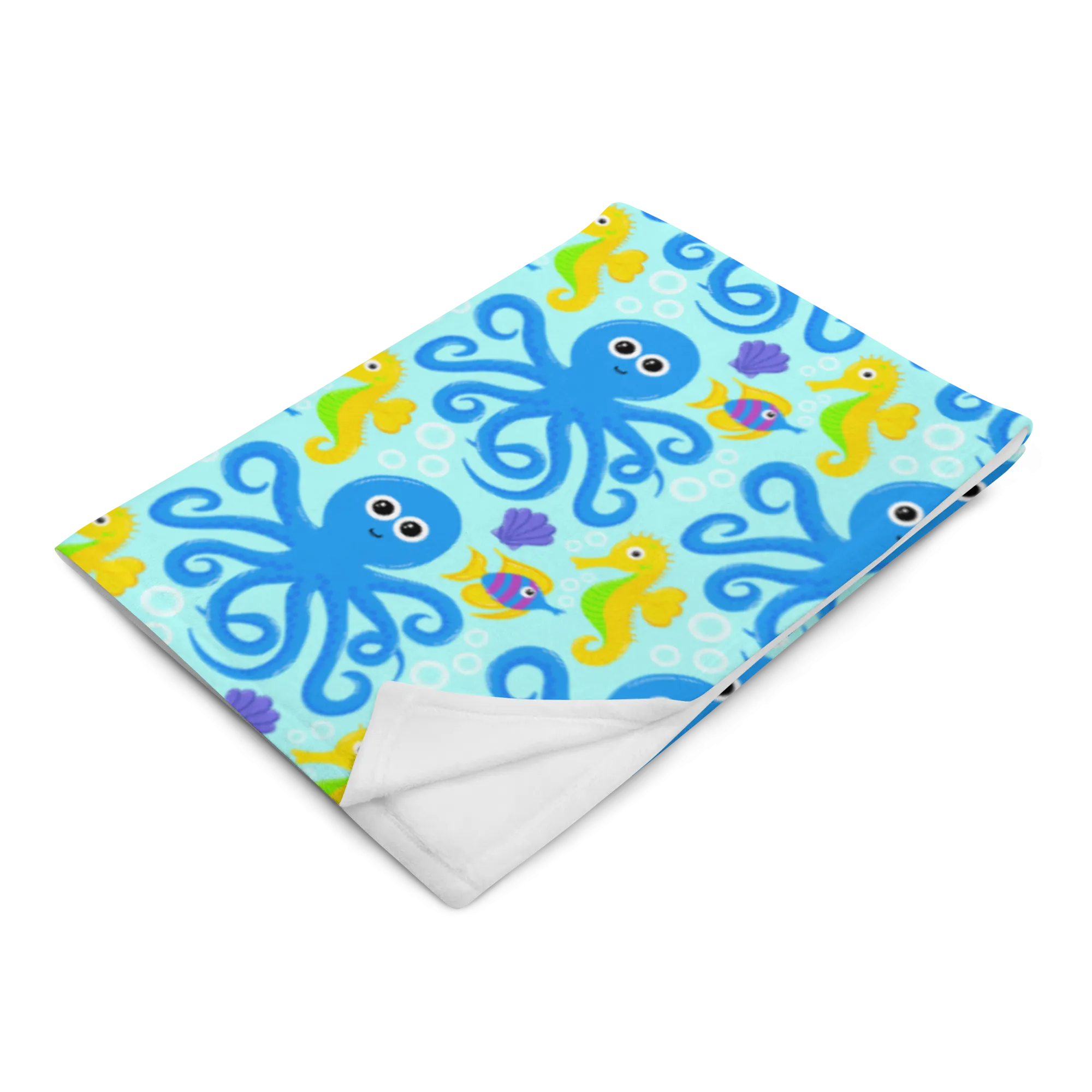 Underwater Pals Throw Blanket