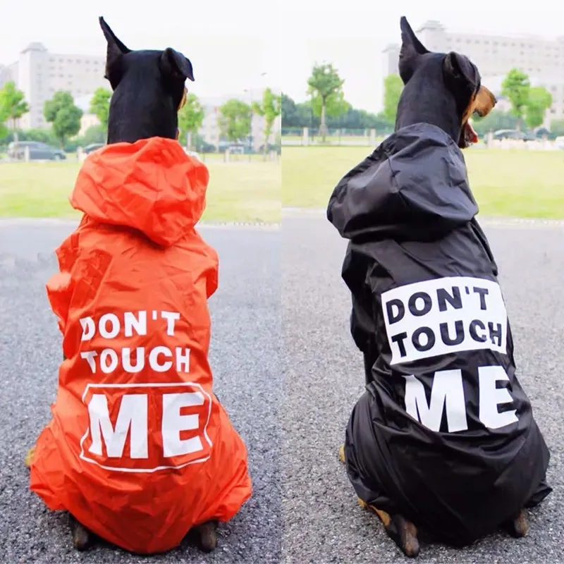 Waterproof Dog Raincoat Jumpsuit - Protection for Medium and Large Dogs - Waterproof Dog Raincoat Jumpsuit For Medium Large Dogs Rain Coat Outdoor Pet Clothes Puppy Doberman Labrador Husky Jacket TLC02