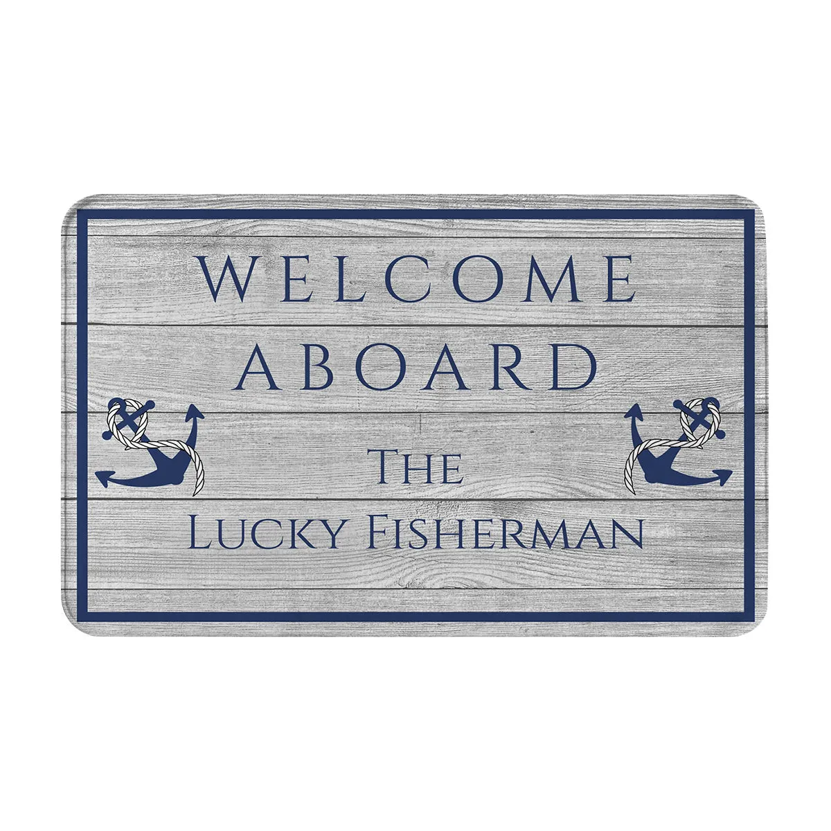 Wood Grain Beach Anchor Nautical Door Mats Kitchen Mats Door Mats Entry Door Welcome Mats Soft Bath Mats Fun Entry Door Mats